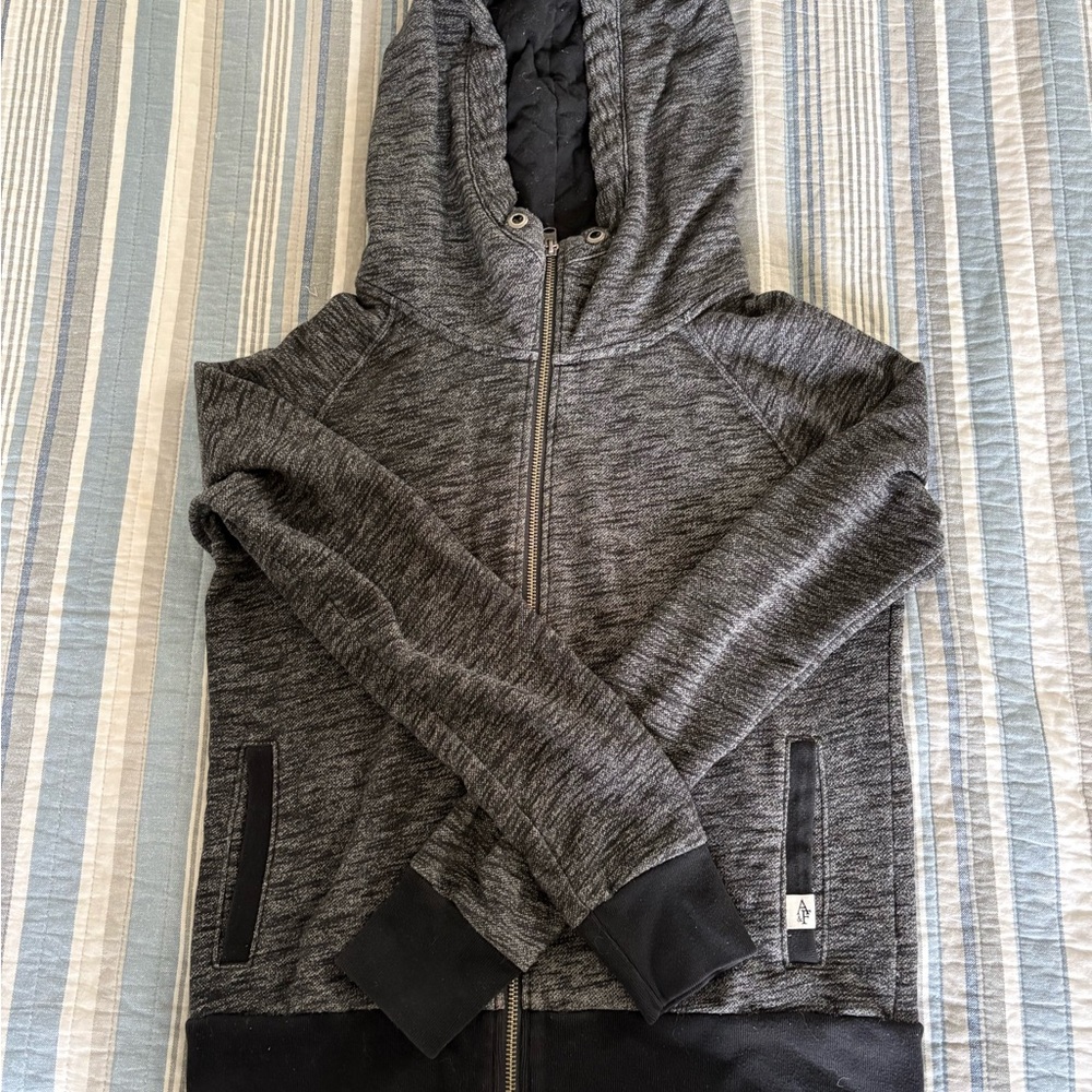 Women Gray Hooded Jacket
